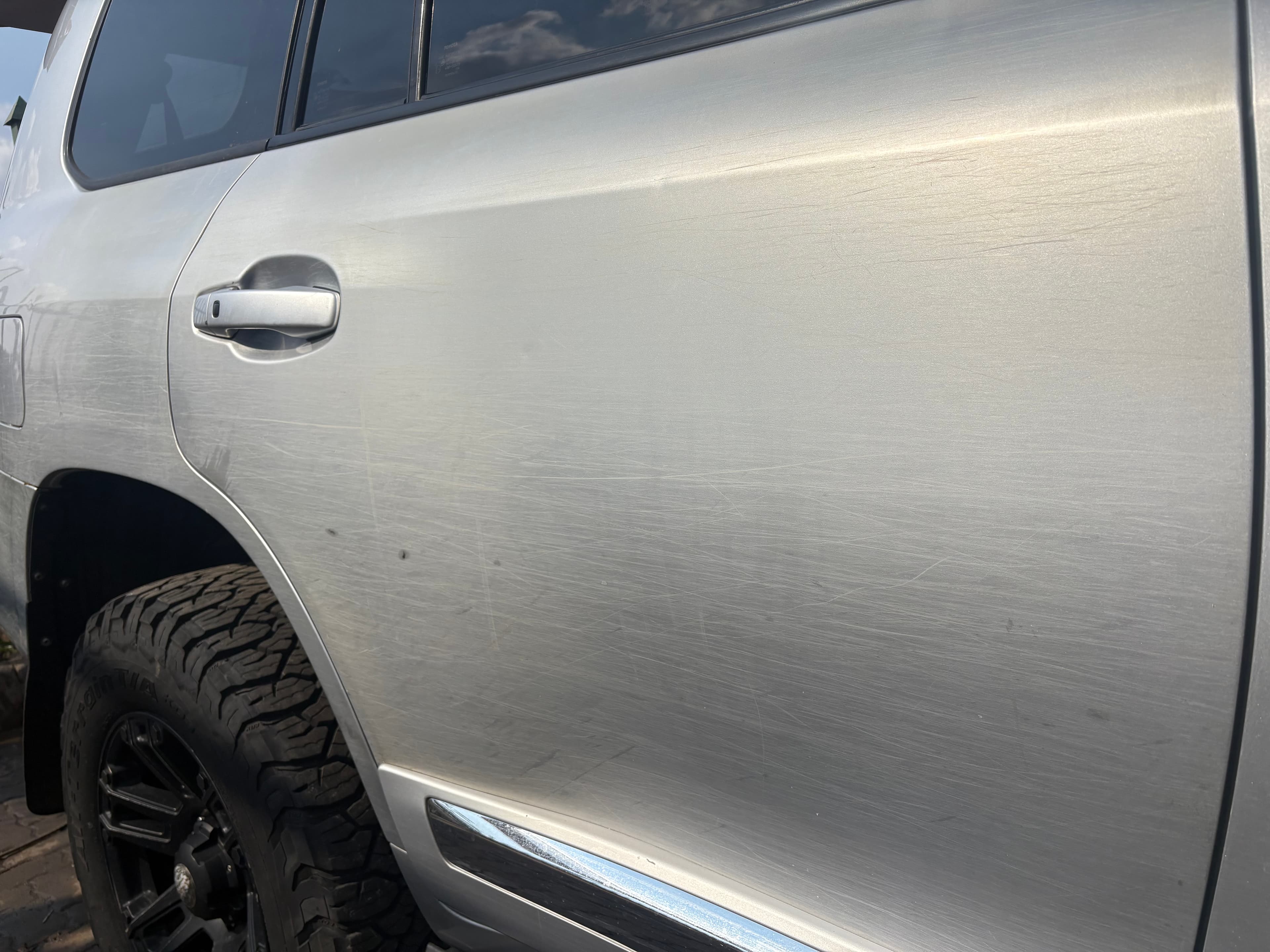 Land Cruiser Paint Correction — before